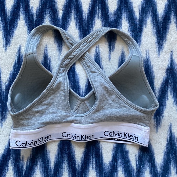 Calvin Klein Women's Modern Cotton Padded Bralette - Picture 6 of 8